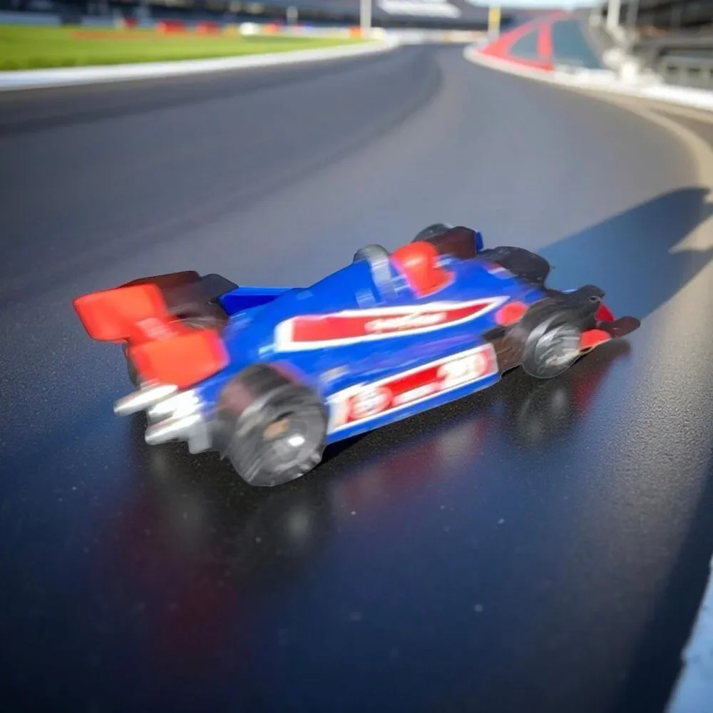 1984 Matchbox Blue #20 Die-cast F1 Racer Goodyear Bosch STP Indy Race Car